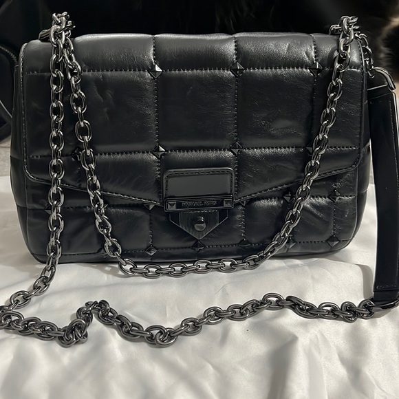 Michael Kors Bags Michael Kors Soho Large Studded Quilted Leather